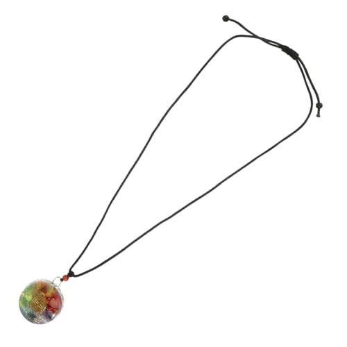 VERDANVERSE Kristallkette Für Frauen Mit Heilsteinen Bunt Chakren-halskette Modeschmuck Verarbeitet Glänzendes Aussehen Angenehm Zu Tragen von VERDANVERSE