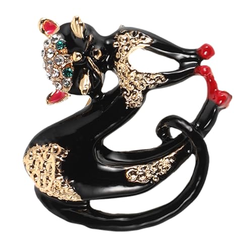 VERDANVERSE Niedliche Legierungs katzenbrosche Anstecknadel für Damen Modischer Lapel pin mit Elegantem Design Vielseitig für Kleidung Rucksäcke Business Festtagsoutfits Geeignet VERDANVERSE Niedliche Legierungs katzenbrosche Anstecknadel für Damen Modischer Lapel pin mit Elegantem Design Vielseitig für Kleidung Rucksäcke Business Festtagsoutfits Geeignet von VERDANVERSE