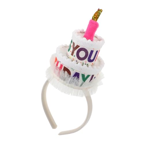 VERDANVERSE Party Haarreif mit Kreativem Kuchen Design Langlebig und Bequem Verstellbar Geeignet für Frauen und Geburtstagsfeiern als Lustiges Party Accessoire für Shower und Festliche VERDANVERSE Party Haarreif mit Kreativem Kuchen Design Langlebig und Bequem Verstellbar Geeignet für Frauen und Geburtstagsfeiern als Lustiges Party Accessoire für Shower und Festliche von VERDANVERSE