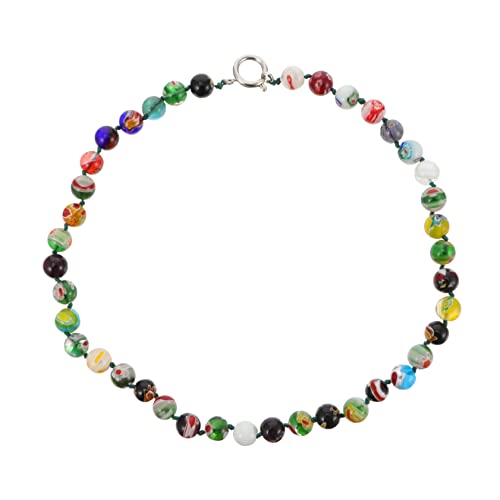 VERDANVERSE Perlenkette Mit Anhänger Für Damen Perlenhalskette Schmuck Für Frauen Schlüsselbeinkette Festivalgeschenk von VERDANVERSE