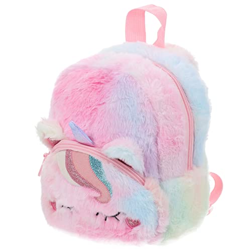 VERDANVERSE Plüsch Schultertasche Für Mädchen Leicht Und Robust Mit Hübschem Hasenohren-Design Als Geburtstagsgeschenk Für Kleine Mädchen Angenehmes Material Einfache Handreinigung von VERDANVERSE