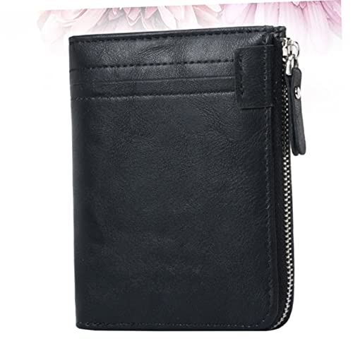 VERDANVERSE RFID Herren Geldbörse Kurz mit Reißverschluss Multifunktionales Portemonnaie für Männer Mehrere Kartenfächer Blockierschutz Elegantes Casual Design Praktisch für Büro und Alltag von VERDANVERSE