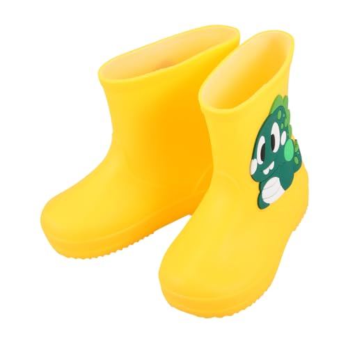 VERDANVERSE Regenstiefel Cartoon PVC Leicht Outdoor Rutschfest Gummistiefel Garten Schuhe Jungen Mädchen von VERDANVERSE
