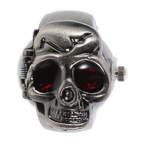 VERDANVERSE Mini Retro Ring Uhr Kreative Elektronische Finger Ringuhr Schmuckuhr Dekorative Uhr Zubehör Ziffernblatt Lesbar von VERDANVERSE