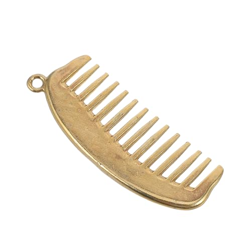 VERDANVERSE Vintage Metallkamm Schlüsselanhänger für Frauen Kleiner Kamm Anhänger Selbstgemacht Accessoire Langlebig und Stilvoll für Besondere Anlässe von VERDANVERSE