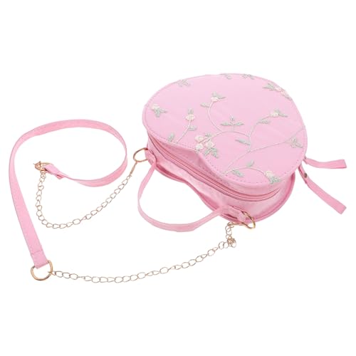 VERDANVERSE Schulter Und Partys Tägliche Handtasche Teenager Ausflüge Unterarm Koreanisch Spitze Mini Verwenden Elegant Tag Damen Geformt Mädchen Jeden Tag Niedliche Umhängetasche Herzförmige von VERDANVERSE