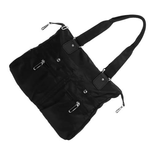 VERDANVERSE Schulter-tote Bag Damen Große Kapazität Nylon Polyester Robust Vielseitig Für Arbeit Alltag Büro Komfortabel Tragegriff Mit Reißverschluss Fächern von VERDANVERSE