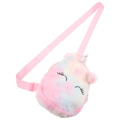 VERDANVERSE Schultertasche Einhorn Umhängetasche Mädchen Süß Crossbody Bag Niedliche Cartoon Geldbörse Verstellbarer Gurt Praktisch Robust Für Kleine Gegenstände von VERDANVERSE