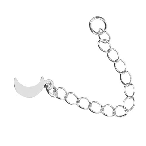 VERDANVERSE Silber Kettenverlängerung für DIY Schmuck und Armbänder Robust Klassisches Design für Schmuckherstellung und Kreative Projekte VERDANVERSE Silber Kettenverlängerung für DIY Schmuck und Armbänder Robust Klassisches Design für Schmuckherstellung und Kreative Projekte von VERDANVERSE