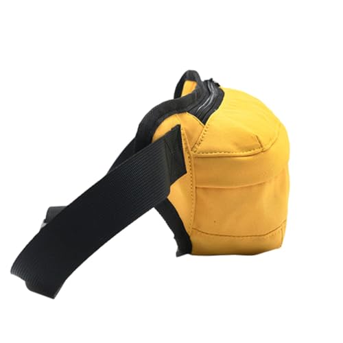 VERDANVERSE Sportliche Damen Bauchtasche Gelb mit Großer Kapazität Verstellbarem Gürtel und Robustem Material für Outdoor aktivitäten und Alltag Modische Umhängetasche für Vielseitigen von VERDANVERSE