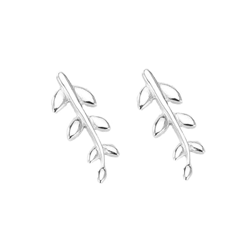 VERDANVERSE Stylische Baumblatt Ohrstecker Damen Ohrschmuck Kreatives Party Accessoire Modisch Leicht Kombinierbar von VERDANVERSE