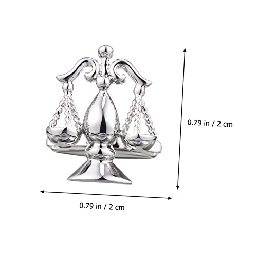 VERDANVERSE Modische Hemdmanschettenknöpfe Aus Edelstahl Stilvolle Cufflinks in Balance Form Für Herren Stilvolle Kleidung Für Hochzeit Und Business von VERDANVERSE