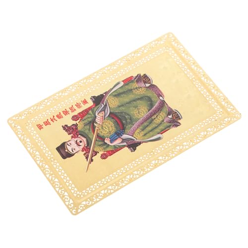 VERDANVERSE Taisui Karte Chinesisches Amulett Glücksbringer Schutzkarte Drachenjahr Feng Shui Glück und Wohlstand Geschenk von VERDANVERSE