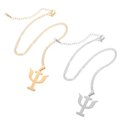 VERDANVERSE Titanstahl Halskette Damen mit Kerzenleuchter Anhänger Langlebig und Elegant Modisches DIY Design Gold Silberfarbenes Edler Schmuck für Persönliche und Geschenkzwecke von VERDANVERSE