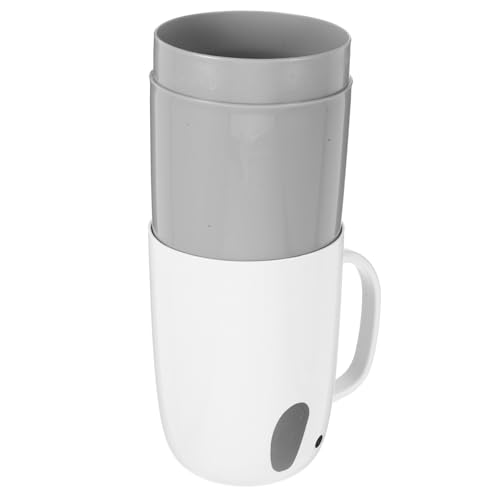 VERDANVERSE Tragbares Zahnbürstenetui mit Doppel Funktion als Becher Kompakt und Leicht für Reisen Camping Geschäftsreisen und Alltag Stabiler Zahnbürstenhalter zur Hygienischen Aufbewahrung von VERDANVERSE