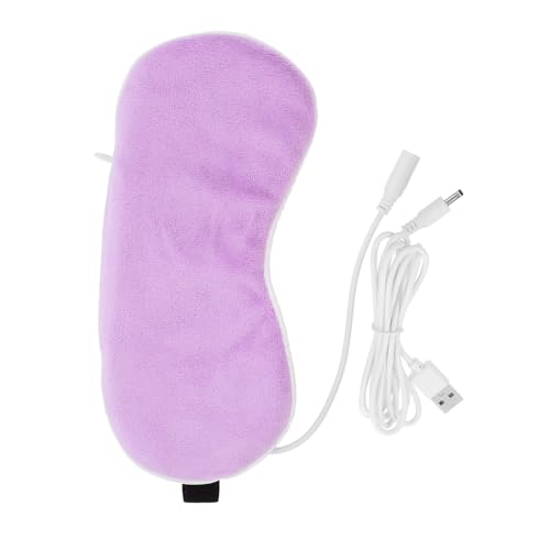 VERDANVERSE USB Beheizbare Augenmaske mit Dampffunktion Weiche Wärmekompresse gegen Trockene Augen Ergonomisch Geformt für Schlaf und Entspannung Tragbare Schlafbrille für Damen und Herren von VERDANVERSE