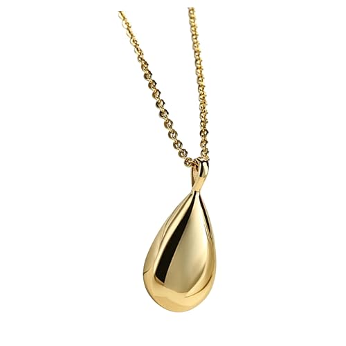 VERDANVERSE Urn Halskette für Aromatherapie Wassertröpfchen Diffuser Schmuck mit Kette für Frauen Elegantes Design für Ätherische Öle Perfektes zu Besonderen Anlässen von VERDANVERSE