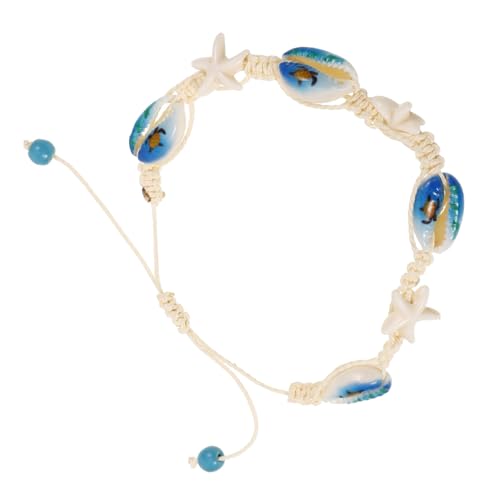 VERDANVERSE Verstellbares Armband Damen Handgefertigtes Geflochtenes Strand Schmuckstück Vielseitiges Boho Armband und Fußkettchen Perfektes für Urlaub und Sommermode von VERDANVERSE