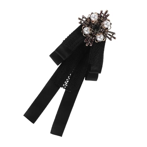VERDANVERSE Vintage Barock Perlen Brosche Schleifen Anstecknadel für Damen Geeignet für Anzüge Kleider und Schals Perfektes Accessoire für Partys und Besondere Anlässe von VERDANVERSE