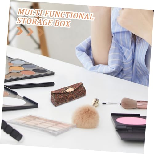 VERDANVERSE Vintage Lippenstift Organizer mit Integriertem Spiegel Multifunktionale Kosmetik und Schmuckbox für Damen Tragbarer Make Up Aufbewahrungskoffer Kompakter Vanity Case für VERDANVERSE Vintage Lippenstift Organizer mit Integriertem Spiegel Multifunktionale Kosmetik und Schmuckbox für Damen Tragbarer Make Up Aufbewahrungskoffer Kompakter Vanity Case für von VERDANVERSE