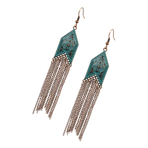 VERDANVERSE Vintage Ohrhänger mit Design Leichte Quasten Ohrringe für Damen Ohrschmuckstücke Ohrhänger für Partys Hochzeiten und Alltag Hautfreundlich und Langlebig VERDANVERSE Vintage Ohrhänger mit Design Leichte Quasten Ohrringe für Damen Ohrschmuckstücke Ohrhänger für Partys Hochzeiten und Alltag Hautfreundlich und Langlebig von VERDANVERSE