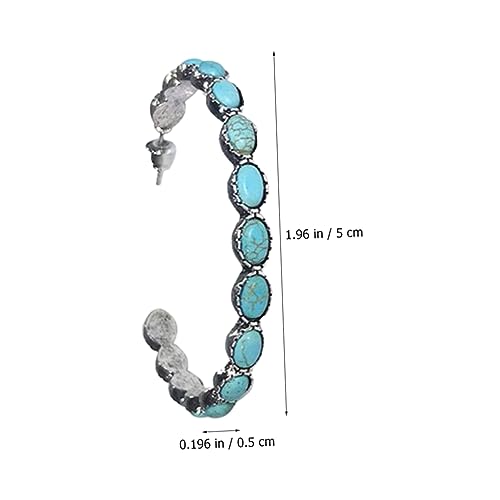 VERDANVERSE Vintage Ohrringe Damen Metall Creolen Statement Schmuck Kreatives Design Leicht Kombinierbar Für Alltag Und Festliche Anlässe von VERDANVERSE