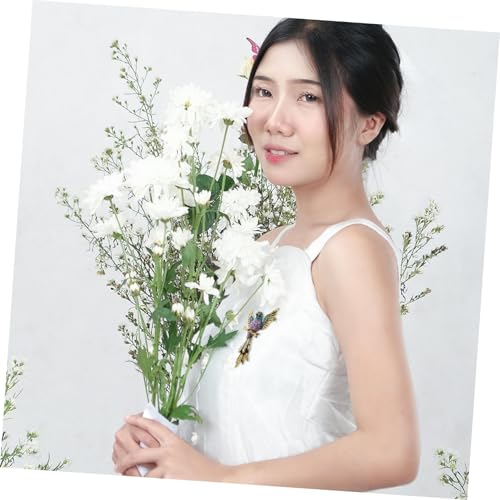 VERDANVERSE Vintage Strass Brosche mit Farbigen Kristallen Retro Anstecknadel für Herren und Damen Eleganter Vogel lapel pin für Mäntel Schals und Hemdkragen Robustes Zinklegierungsmaterial von VERDANVERSE