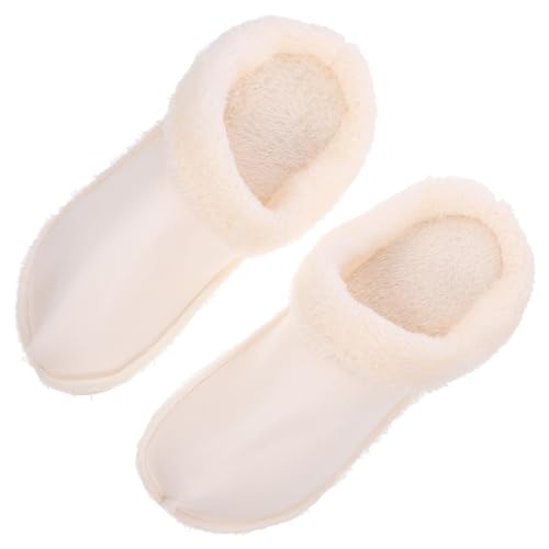 VERDANVERSE Warme Dicke Schuh Einlegesohlen mit Flauschigem Plüschfutter Abnehmbare Weiche Schuhfutter für Herren Waschbare Baumwoll Innensohlen für Hausschuhe und Winterschuhe von VERDANVERSE