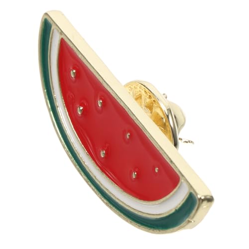 VERDANVERSE Wassermelonen Brosche Damen Cardigan Clip Retro Stil Leichte Mehrzweck Anstecknadel für Kleidung und Taschen Kreative Farbenfrohe Modeaccessoire Einfach zu Tragen Modischer von VERDANVERSE