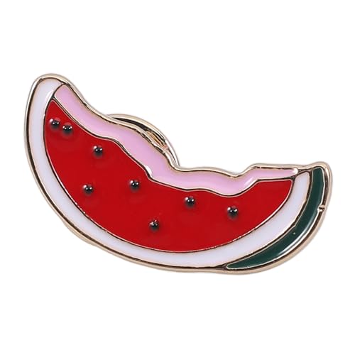VERDANVERSE Wassermelonen brosche Damen Kreative Cartoon Anstecknadel Modisches Accessoire für Kleidung Reverskragen und Schals Geschenkidee Geburtstag und Jubiläum von VERDANVERSE