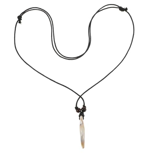 VERDANVERSE Acryl Zahnkette Für Männer Mit Zahnanhänger Dekorative Halskette Für Erwachsene Unisex Schmuck Künstliche Zahnimitat Kette Für Alltag Und Partys von VERDANVERSE