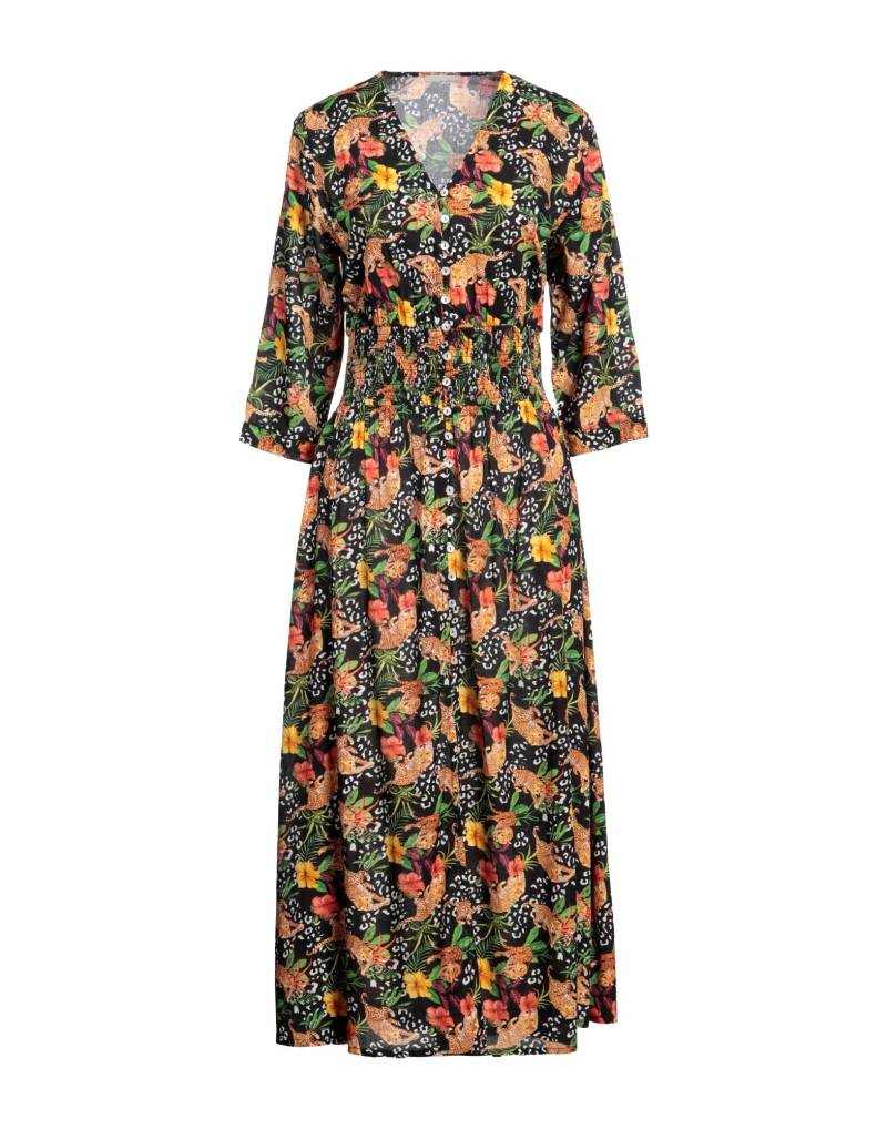 VERDISSIMA Midi-kleid Damen Schwarz von VERDISSIMA