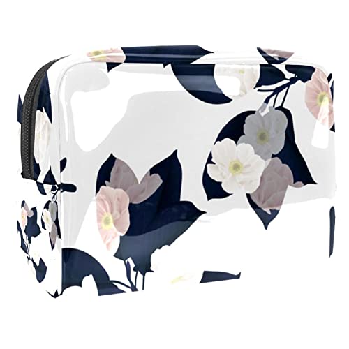 Blossom Blumen Blumen Reise-Makeup-Tasche Kosmetiktasche für Frauen und Mädchen von VERED