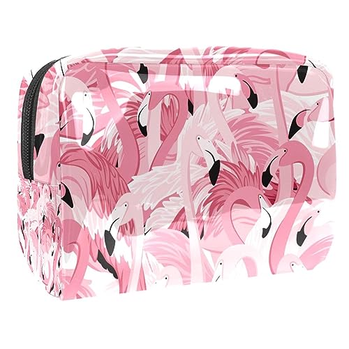 Flamingos Kosmetiktasche Reise Kosmetiktasche Make Up Tasche für Damen von VERED