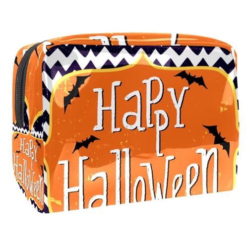 Fröhliche Halloween-Ferien Reise-Kosmetik-Organizer Kosmetik-Make-up-Etui für die Frau von VERED