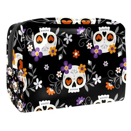 Halloween Ferien Muster Kosmetiktasche Reisekosmetiktasche Schminktasche für Damen von VERED