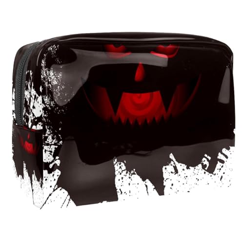 Halloween Kürbis Monster Reise-Kosmetik-Organizer Kosmetik-Make-up-Etui für die Frau von VERED