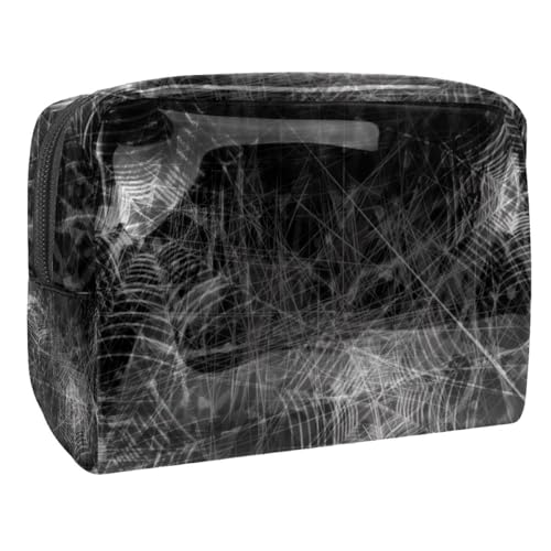 Halloween Spinnennetz Kosmetiktasche Portable Kosmetiktaschen für Frauen Mädchen von VERED