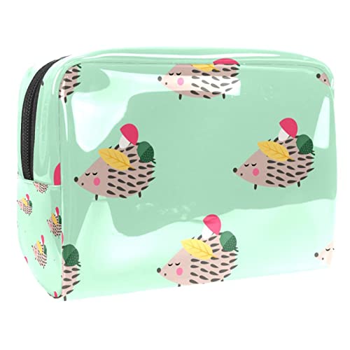 Igel und Pilz Reise-Kosmetik-Organizer Kosmetik-Make-up-Etui für die Frau von VERED