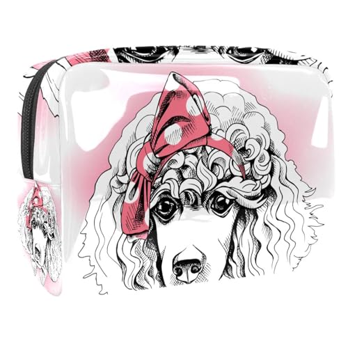 Niedlicher Hund Schminkpinsel Beauty Bag Organizer Kosmetiktasche von VERED