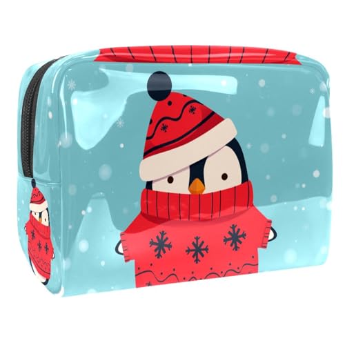 Niedlicher Pinguin Schminkpinsel Beauty Bag Organizer Kosmetiktasche von VERED