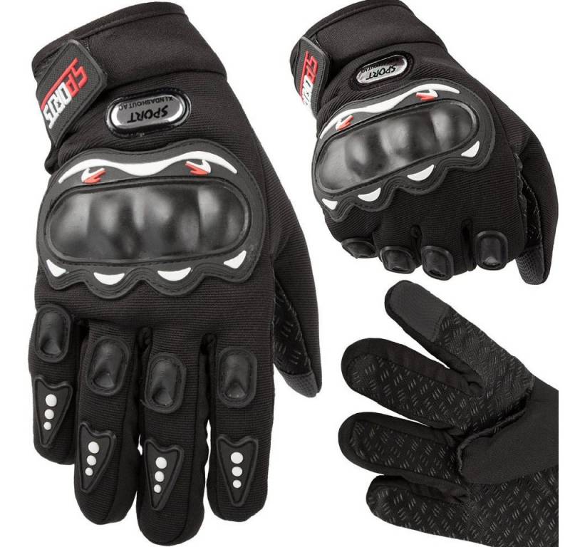 VERK GROUP Motorradhandschuhe Motorrad Schutzhandschuhe Touch Gr. L-XL von VERK GROUP
