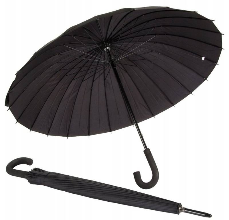 VERK GROUP Stockregenschirm XL Regenschirm Schirm stabiler eleganter Stockschirm sturmsicher 105cm von VERK GROUP