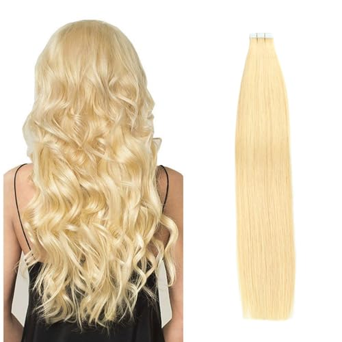 Tape-in-haarverlängerung, Echthaar Für Frauen, 20 Stück/30 G/40 G/50 G, Remy-echthaar-tape-in-extensions, Pflegeleicht von VERMIS