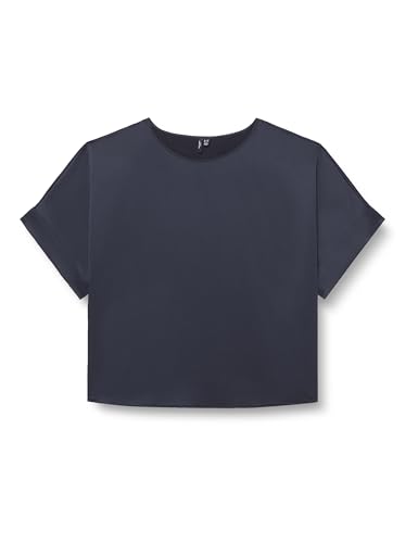VERO MODA CURVE Damen VMCMERLE 2/4 O-Neck WVN GA NOOS CUR Top, Navy Blazer, 44 VERO MODA CURVE Damen VMCMERLE 2/4 O-Neck WVN GA NOOS CUR Top, Navy Blazer, 44 von VERO MODA CURVE