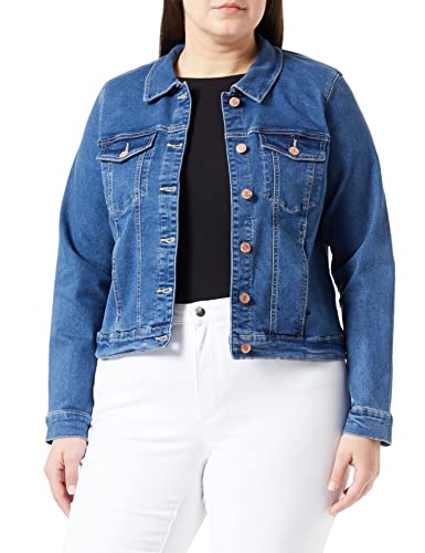 VERO MODA CURVE Vmruna Ls Slim DNM Jck Mix Ga Cur Noos von VERO MODA
