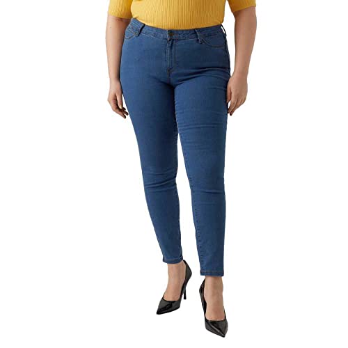VERO MODA VMRUDY Slim Blue Jegging Curve NOOS von VERO MODA