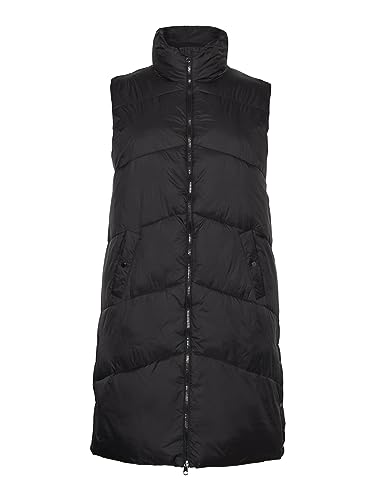 VERO MODA CURVE Damen Vmuppsala 3-4 Waistcoat Noos Curve Weste, Schwarz, 44 EU von VERO MODA CURVE