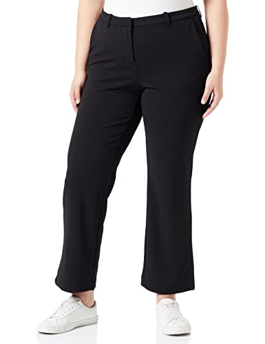 VERO MODA CURVE Damen Vmzamira Mr Slim Str Pant Ga Curve Noos Hose, Schwarz, M / 32L EU von VERO MODA CURVE