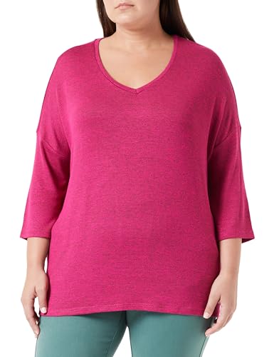 VERO MODA CURVE VMCBRIANNA 3/4 V-NK Pullover Boo REP CUR von VERO MODA CURVE